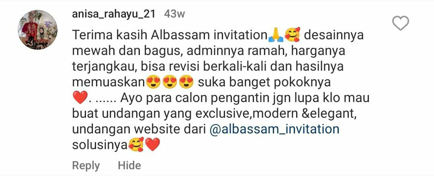 TESTIMONI INSTAGRAM 2